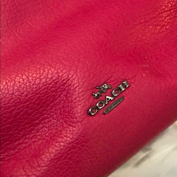 Pink Coach purse & matching wallet - Picture 8 of 8